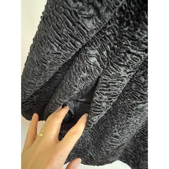 Denim & Co. Womens 1X Black Textured Long Sleeve Zip Front Jacket A03280 - Picture 4 of 7